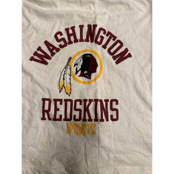 Washington Redskins Vintage Victoria's Secret PINK Women's T-Shirt White Size M - Picture 2 of 9